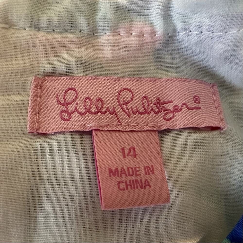 Girls Lilly Pulitzer shift dress. Sz‎ 14 - Picture 4 of 5